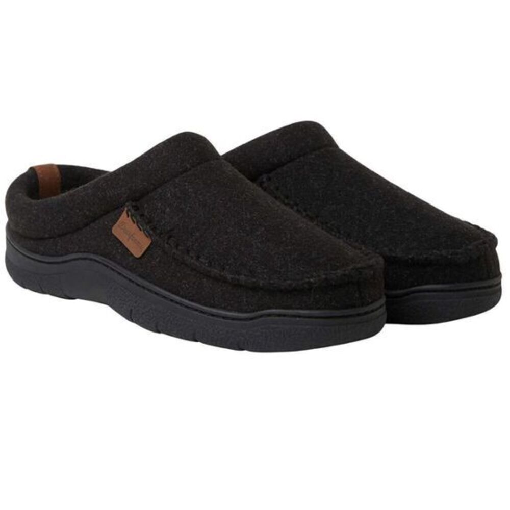 Men's Black Slippers